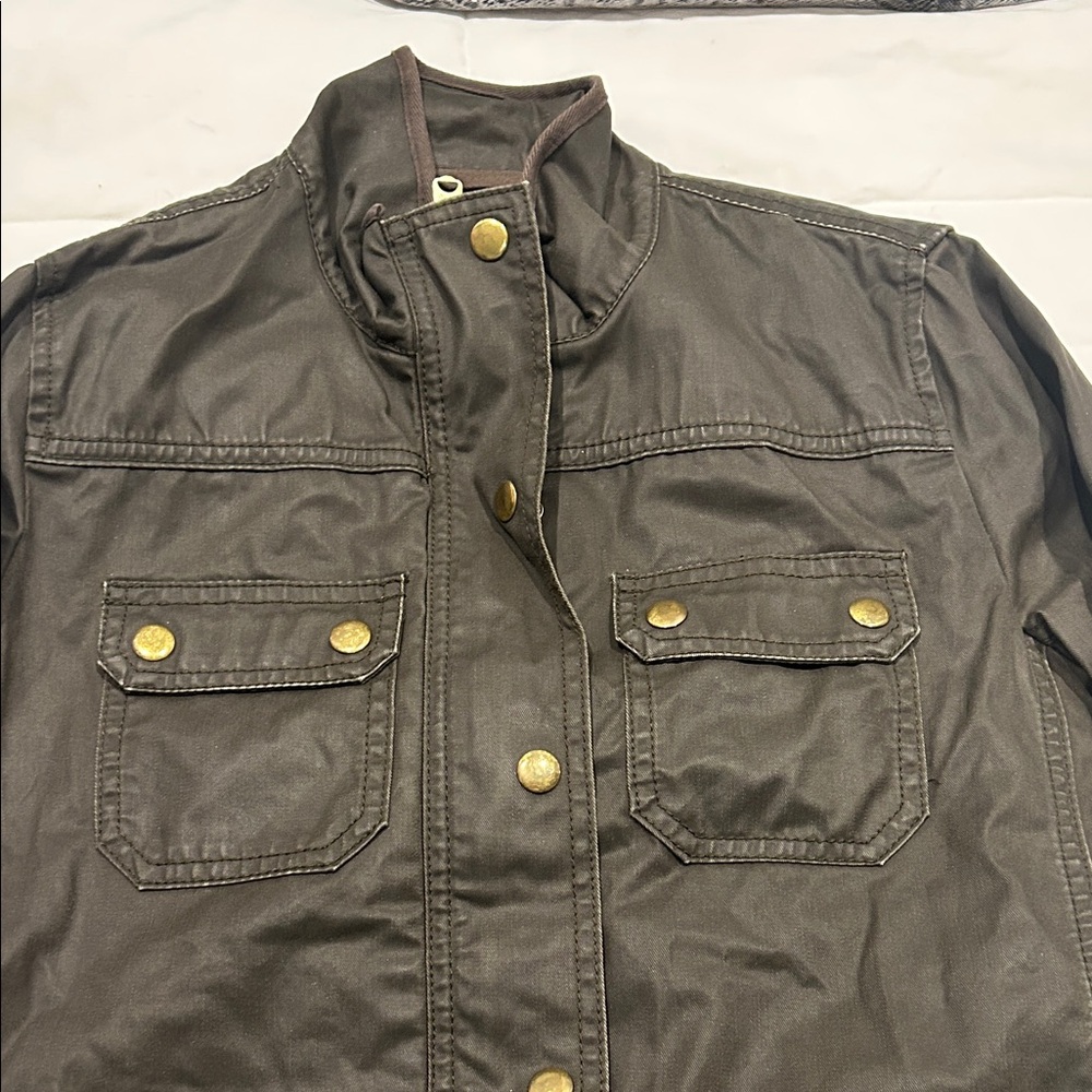 Women’s J Crew  Olive Green Utility Jacket
